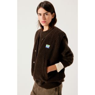AMERICAN VINTAGE - VESTE HOKTOWN | MARRONNIER CHINÉ