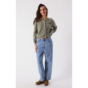 AMERICAN VINTAGE - CARDIGAN VITOW | KAKI MULTI