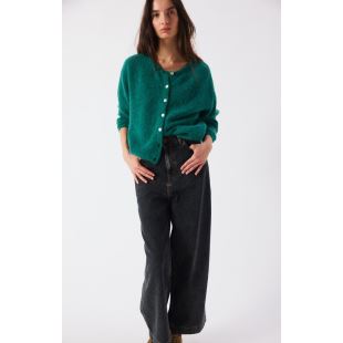 AMERICAN VINTAGE - CARDIGAN VITOW | CANARD CHINÉ