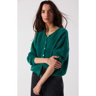 AMERICAN VINTAGE - CARDIGAN VITOW | CANARD CHINÉ