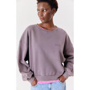 AMERICAN VINTAGE - SWEAT JITBAY COL ROND | CENDRE VINTAGE