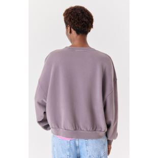 AMERICAN VINTAGE - SWEAT JITBAY COL ROND | CENDRE VINTAGE