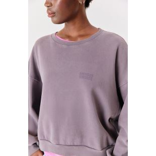 AMERICAN VINTAGE - SWEAT JITBAY COL ROND | CENDRE VINTAGE