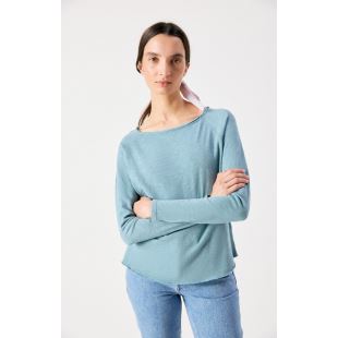 AMERICAN VINTAGE - TEE SONOMA ML COL BATEAU | PAON VINTAGE