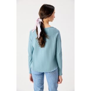 AMERICAN VINTAGE - TEE SONOMA ML COL BATEAU | PAON VINTAGE