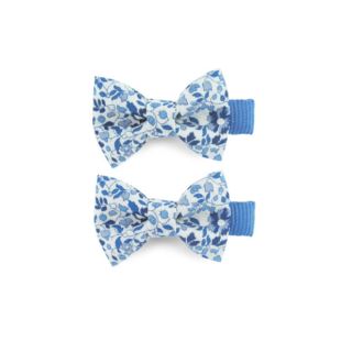 LUCIOLE ET PETIT POIS - 2 X BARETTE MINI PAPILLON LIBERTY KATIE AND MILLIE