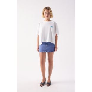 AMERICAN VINTAGE - TEE SHIRT GIXY MC COLD ROND | BLANC