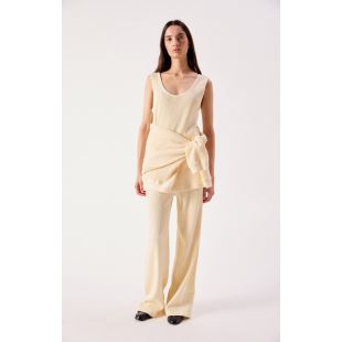 AMERICAN VINTAGE - DEBARDEUR USCOW | ECRU