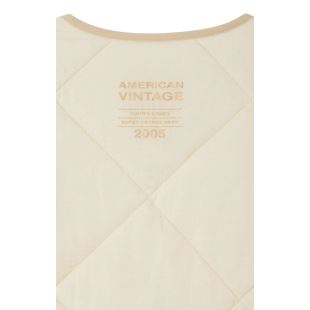 AMERICAN VINTAGE - VESTE YUPIBAM | CREME