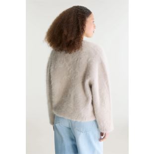 BELLEROSE - CARDIGAN DATURA | LIGHT GREY