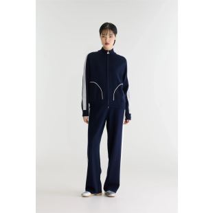 BELLEROSE - CARDIGAN DOUSY ZIPPÉ | MARINE