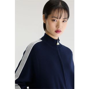BELLEROSE - CARDIGAN DOUSY ZIPPÉ | MARINE
