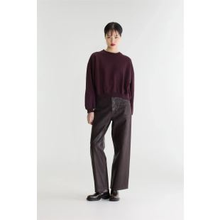 BELLEROSE - SWEAT FANCY | BURGUNDY