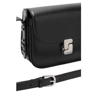 SOEUR - SAC MINI BELLISSIMA ARGENT | NOIR