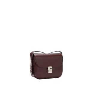 SOEUR - SAC MINI BELLISSIMA ARGENT | BORDEAUX
