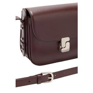 SOEUR - SAC MINI BELLISSIMA ARGENT | BORDEAUX