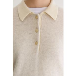 BELLEROSE - PULL COL POLO DUSTO