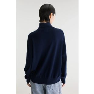 BELLEROSE - PULL COL ROULÉ SONYS | MARINE