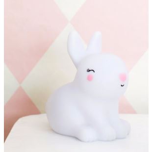 A LITTLE LOVELY COMPANY - VEILLEUSE LAPIN
