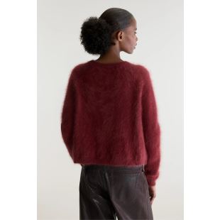 BELLEROSE - CARDIGAN DATAIR | GRENAT