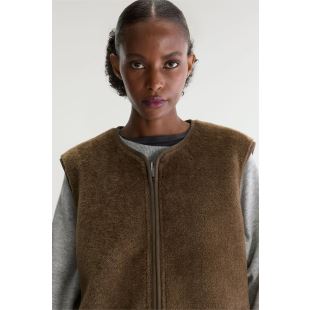 BELLEROSE - VESTE SANS MANCHES ELINOR | MOCCA