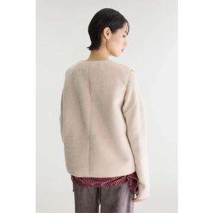 BELLEROSE - VESTE SANS MANCHES ELINOR | NATURAL