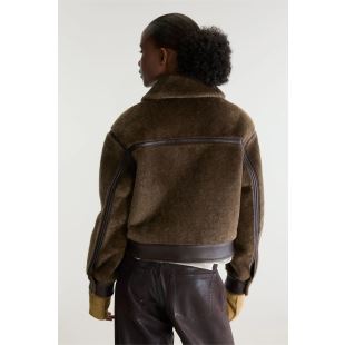 BELLEROSE - VESTE EAGLE DARK ROAST