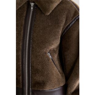 BELLEROSE - VESTE EAGLE DARK ROAST