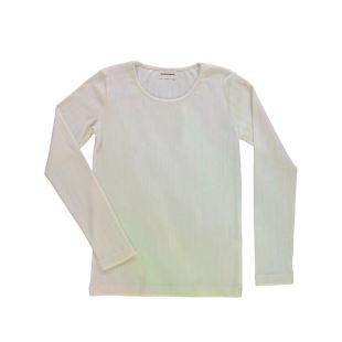 POUDRE ORGANIC - T-SHIRT EGLANTINE POINTELLE | BISCOTTI