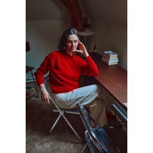 POUDRE ORGANIC - PULL AZALÉE | SCARLETT RED