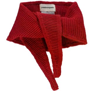 POUDRE ORGANIC - FOULARD LAINE | ROUGE