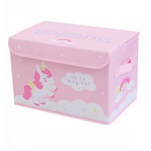 A LITTLE LOVELY COMPANY - PANIER RANGEMENT LICORNE
