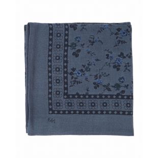 EMILE & IDA - LIGNE FEMME - FOULARD | ROSALIE BLEU