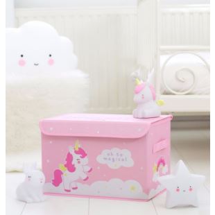 A LITTLE LOVELY COMPANY - PANIER RANGEMENT LICORNE