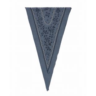 EMILE & IDA - LIGNE FEMME - FOULARD | TULIPE BLEUE