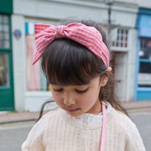 ROCKAHULA - HEADBAND CARREAUX | ROUGE