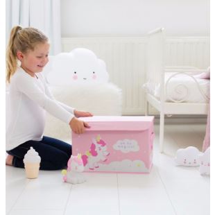 A LITTLE LOVELY COMPANY - PANIER RANGEMENT LICORNE