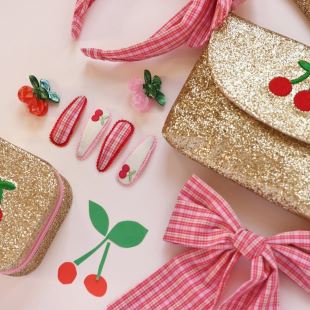 ROCKAHULA - SAC PAILLETTES | CERISE ROUGE