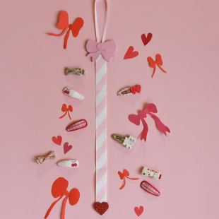 ROCKAHULA - BARRETTE NOEUD ROUGE