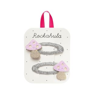 ROCKAHULA - BARRETTE CHAMPIGNON ROSE