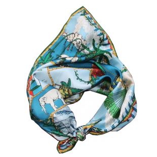 SOIE MEME - FOULARD EN SOIE | MAK BLEU