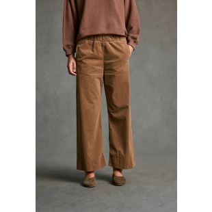 HOD PARIS - PANTALON JIMMY VELOURS | COCONUT