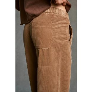 HOD PARIS - PANTALON JIMMY VELOURS | COCONUT