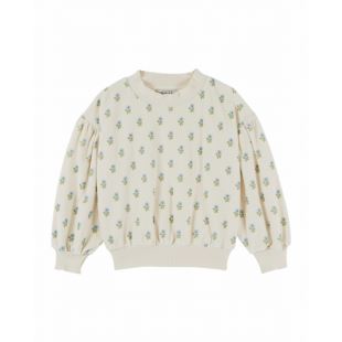EMILE ET IDA - SWEAT VELOURS | SCARLET