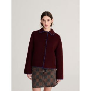 BOBO CHOSES - VESTE BURGUNDY