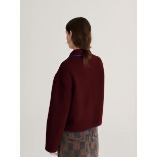 BOBO CHOSES - VESTE BURGUNDY
