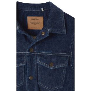 AMERICAN VINTAGE - VESTE NAFOW ENFANT | BLUE BRUSHED
