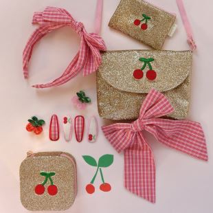 ROCKAHULA - BOITE BIJOUX PAILLETTES | CERISE