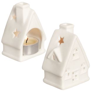 J'AIME - PHOTOPHORE CHALET DE NOËL