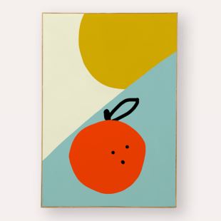 MATHILDE CABANAS - AFFICHE ORANGE